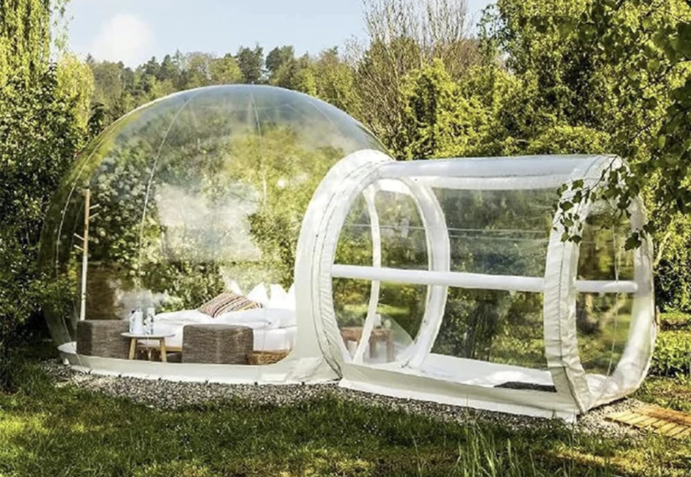 inflatable bubble bed tent